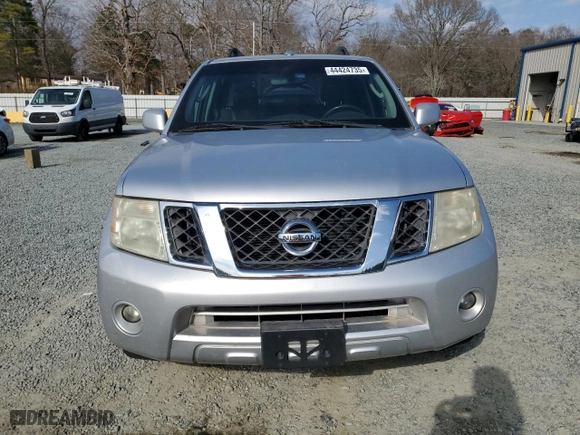 2011 Nissan Pathfinder SV with VIN 5N1AR1NN9BC602476, listed as a Copart auction lot 44424735 with 138,865 mi miles and Clean Title. Bid and sale history available at carsss.com. Image 5.
