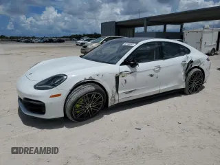 2023 Porsche Panamera 4S E-Hybrid with VIN WP0AK2A76PL132081, listed as a Copart auction lot 62160065 with 21,391 mi miles and Salvage title. Bid and sale history available at DreamBid. Image 1.
