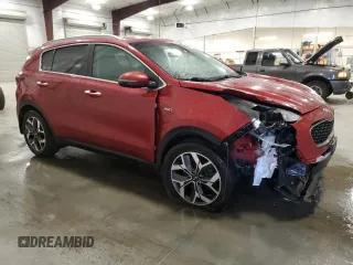 2020 Kia Sportage EX with VIN KNDPNCAC2L7703007, listed as a Copart auction lot 54276035 with 65,269 mi miles and Salvage title. Bid and sale history available at DreamBid. Image 4.