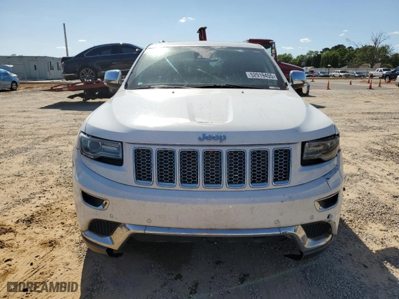 2014 Jeep Grand Cherokee Summit with VIN 1C4RJFJG2EC337746, listed as a Copart auction lot 52919455 with 219,317 mi miles and Clean Title. Bid and sale history available at carsss.com. Image 5.