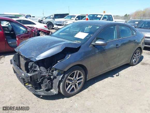 2019 Kia Forte S with VIN 3KPF34AD4KE016075, listed as a IAAI auction lot 41887992 with 91,164 mi miles. Bid and sale history available at carsss.com. Image 2.