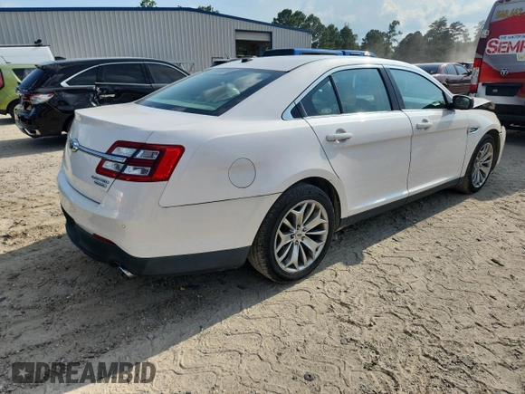 2013 Ford Taurus Limited with VIN 1FAHP2F88DG102737, listed as a Copart auction lot 63327915 with 87,009 mi miles and Salvage title. Bid and sale history available at DreamBid. Image 3.