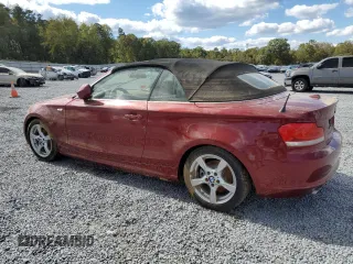 2013 BMW 1 Series 128i with VIN WBAUN1C52DVH78194, listed as a Copart auction lot 74970384 with Not provided miles and Salvage title. Bid and sale history available at DreamBid. Image 2.
