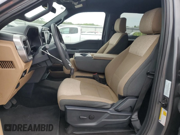 2023 Ford F-150 XL with VIN 1FTEW1C81PKD23631, listed as a Copart auction lot 65600155 with 34,252 mi miles and Clean title. Bid and sale history available at DreamBid. Image 7.