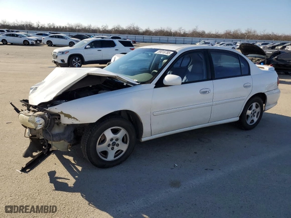 2003 Chevrolet Malibu LS with VIN 1G1NE52J63M589619, listed as a Copart auction lot 89018785 with 222,239 mi miles and Salvage Title. Bid and sale history available at carsss.com. Image 1.