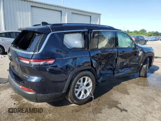 2023 Jeep Grand Cherokee Limited z VIN 1C4RJKBG4P8898687, wystawiony jako Copart lot #57346475 z przebiegiem 28 431 mil mil oraz Szkoda całkowita • Salvage title. Historia ofert i sprzedaży dostępna na DreamBid. Obrazek 3.