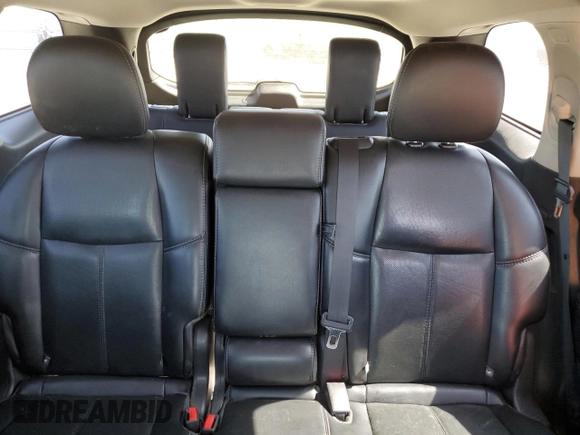 2015 Nissan Pathfinder Platinum with VIN 5N1AR2MM4FC723355, listed as a Copart auction lot 61109715 with 124,360 mi miles and Salvage title. Bid and sale history available at DreamBid. Image 10.