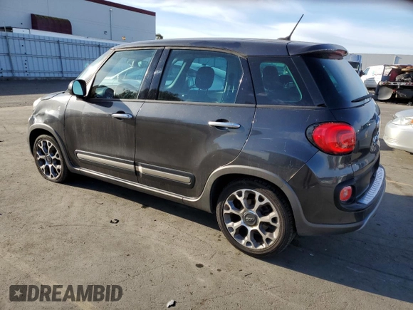 2014 FIAT 500L Trekking with VIN ZFBCFADH1EZ008194, listed as a Copart auction lot 81557024 with 122,859 mi miles and Clean Title. Bid and sale history available at DreamBid. Image 2.