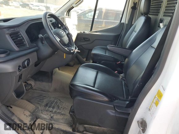 2021 Ford Transit Cargo with VIN 1FTBR1X87MKA46404, listed as a Copart auction lot 45162425 with 81,901 mi miles and Salvage Title. Bid and sale history available at DreamBid. Image 7.