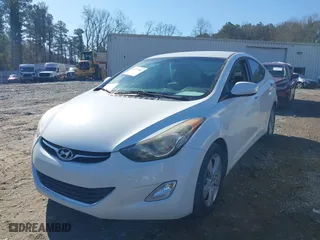 2013 Hyundai Elantra GLS with VIN 5NPDH4AE7DH321540, listed as a IAAI auction lot 41777902 with 128,514 mi miles. Bid and sale history available at carsss.com. Image 2.