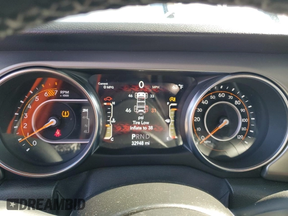 2021 Jeep Wrangler Unlimited Willys с VIN 1C4HJXDN1MW672344, выставлен на аукционе Copart как лот 50218005 с пробегом 32 948 миль миль и Списание • Salvage title. История ставок и продаж доступна на DreamBid. Изображение 9.