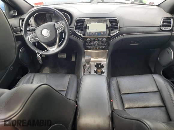 2020 Jeep Grand Cherokee High Altitude z VIN 1C4RJFCT7LC277485, wystawiony jako Copart lot #59976495 z przebiegiem 57 125 mil mil oraz Szkoda całkowita • Salvage title. Historia ofert i sprzedaży dostępna na DreamBid. Obrazek 8.