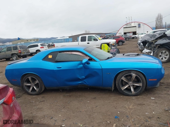 2015 Dodge Challenger R/T with VIN 2C3CDZAT3FH816496, listed as a IAAI auction lot 41194361 with 1 mi miles. Bid and sale history available at carsss.com. Image 13.