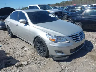 2011 Hyundai Genesis with VIN KMHGC4DF4BU128969, listed as a IAAI auction lot 41805517 with 108,353 mi miles. Bid and sale history available at carsss.com. Image 1.