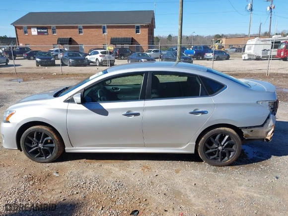 2013 Nissan Sentra SV with VIN 3N1AB7AP4DL613642, listed as a IAAI auction lot 41595829 with 99,351 mi miles. Bid and sale history available at carsss.com. Image 15.