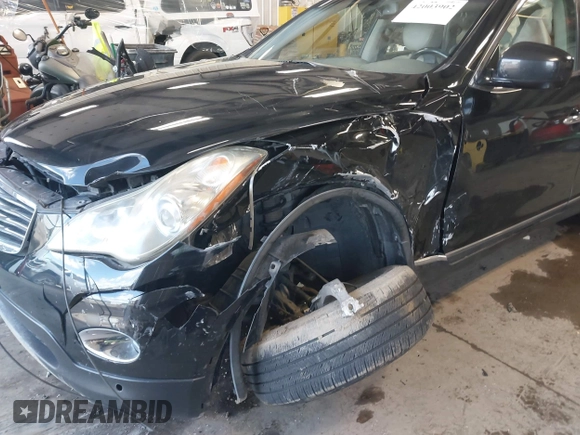 2010 Infiniti EX Journey with VIN JN1AJ0HR3AM751871, listed as a IAAI auction lot 42003902 with 128,754 mi miles. Bid and sale history available at carsss.com. Image 6.