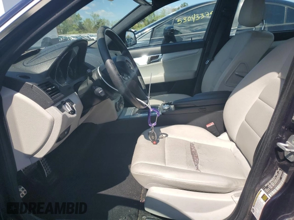 2009 Mercedes-Benz C-Class 3.0L Sport with VIN WDDGF81X49F236898, listed as a Copart auction lot 53318825 with 124,176 mi miles and Salvage Title. Bid and sale history available at carsss.com. Image 7.