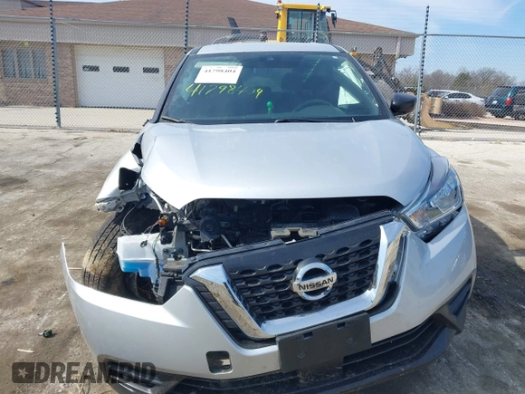 2020 Nissan Kicks S with VIN 3N1CP5BV5LL527783, listed as a IAAI auction lot 41798404 with 53,834 mi miles and . Bid and sale history available at DreamBid. Image 12.