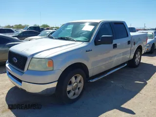2005 Ford F-150 XLT with VIN 1FTPW125X5KE67448, listed as a IAAI auction lot 41975500 with 298,230 mi miles. Bid and sale history available at carsss.com. Image 2.