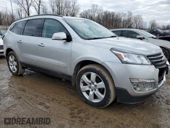 2017 Chevrolet Traverse LT with VIN 1GNKRGKD5HJ326641, listed as a Copart auction lot 47470965 with 147,367 mi miles and Non Repairable. Bid and sale history available at DreamBid. Image 4.