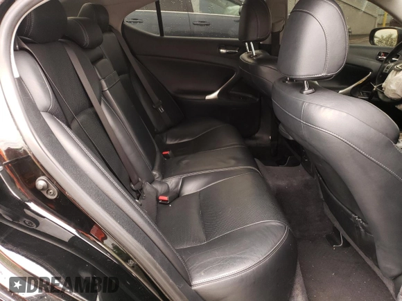 2011 Lexus IS 350 with VIN JTHCE5C21B5000344, listed as a Copart auction lot 55415854 with 138,750 mi miles and Salvage title. Bid and sale history available at DreamBid. Image 10.