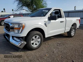 2022 Ford F-150 XL with VIN 1FTMF1E58NKE13404, listed as a Copart auction lot 80990584 with 24,179 mi miles and Salvage Title. Bid and sale history available at DreamBid. Image 1.