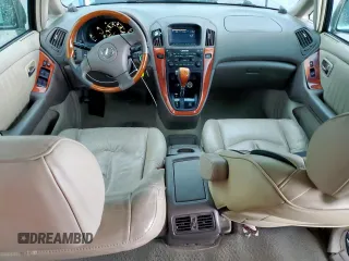 2003 Lexus RX 300 with VIN JTJGF10U430163094, listed as a Copart auction lot 55851845 with 148,126 mi miles and Salvage title. Bid and sale history available at DreamBid. Image 8.