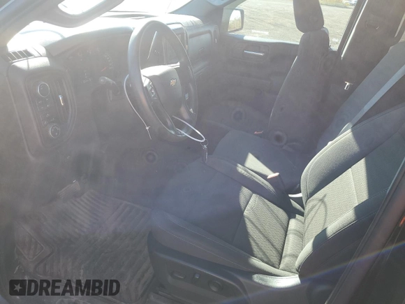2023 Chevrolet Silverado 1500 Custom with VIN 1GCPDBEK7PZ141257, listed as a Copart auction lot 78807434 with 46,789 mi miles and Salvage Title. Bid and sale history available at DreamBid. Image 7.