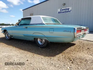 1966 Ford Thunderbird with VIN 6Y81Z100587, listed as a Copart auction lot 76387194 with 506 mi miles and Clean Title. Bid and sale history available at DreamBid. Image 2.