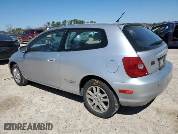 2003 Honda Civic Si with VIN SHHEP33543U400366, listed as a Copart auction lot 46257835 with 42,865 mi miles and Salvage Title. Bid and sale history available at DreamBid. Image 2.