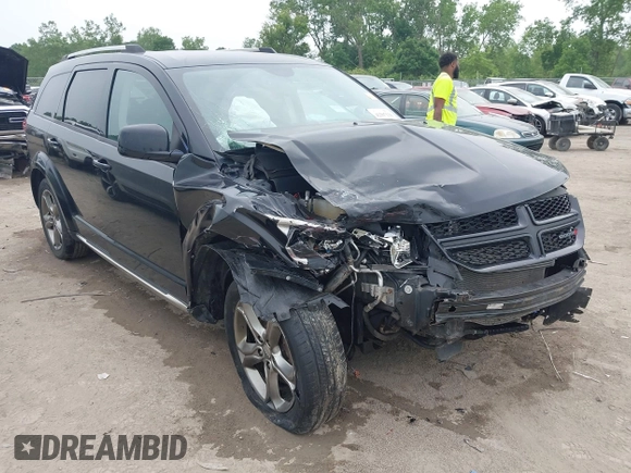 2017 Dodge Journey Crossroad Plus with VIN 3C4PDDGGXHT618194, listed as a IAAI auction lot 42507136 with 125,508 mi miles and . Bid and sale history available at DreamBid. Image 1.