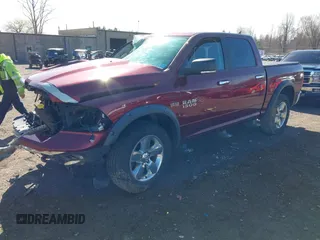 2017 Ram 1500 SLT z VIN 1C6RR7LT9HS774623, wystawiony jako IAAI lot #41964010 z przebiegiem 82 551 mil mil oraz . Historia ofert i sprzedaży dostępna na DreamBid. Obrazek 2.