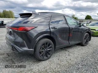 2023 Lexus RX 500h F Sport Performance with VIN 2T2BCMEA4PC005237, listed as a Copart auction lot 57678455 with Not provided miles and Salvage title. Bid and sale history available at DreamBid. Image 3.