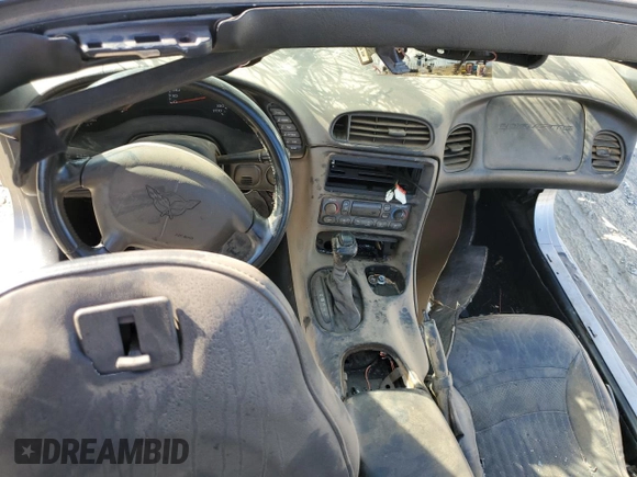 2002 Chevrolet Corvette with VIN 1G1YY22G725121172, listed as a Copart auction lot 73237894 with 0 mi miles and Salvage Title. Bid and sale history available at carsss.com. Image 8.