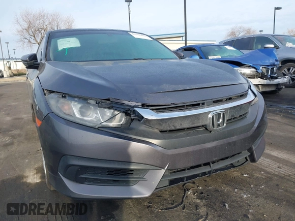 2017 Honda Civic Sedan LX with VIN 19XFC2F59HE204377, listed as a IAAI auction lot 41706604 with 160,114 mi miles. Bid and sale history available at carsss.com. Image 6.