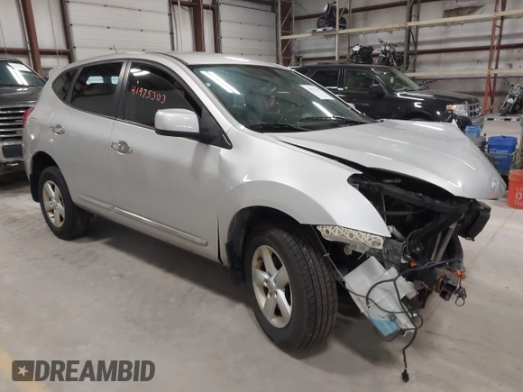 2013 Nissan Rogue S with VIN JN8AS5MV3DW661921, listed as a IAAI auction lot 41975303 with 116,929 mi miles and . Bid and sale history available at DreamBid. Image 1.