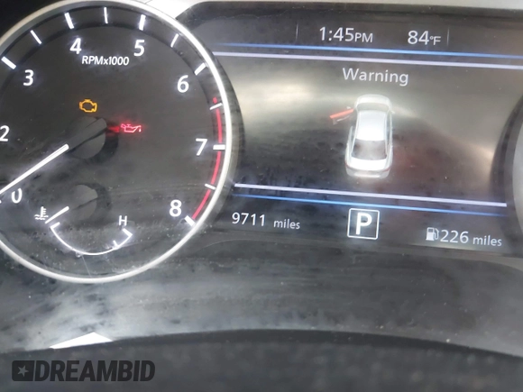 2024 Nissan Sentra SV with VIN 3N1AB8CV1RY359321, listed as a IAAI auction lot 41934016 with 9,711 mi miles and . Bid and sale history available at DreamBid. Image 15.