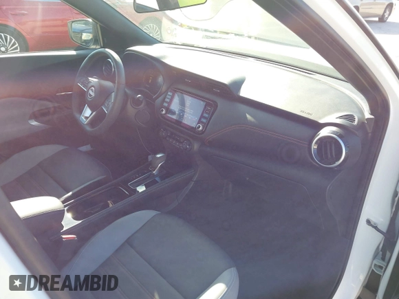 2023 Nissan Kicks SR with VIN 3N1CP5DV2PL525217, listed as a IAAI auction lot 41690577 with 9,556 mi miles and . Bid and sale history available at DreamBid. Image 5.
