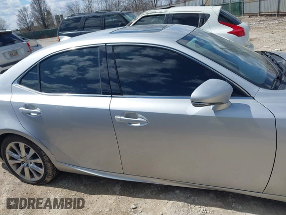 2015 Lexus IS 250 with VIN JTHCF1D22F5028406, listed as a IAAI auction lot 41863978 with 144,451 mi miles and . Bid and sale history available at DreamBid. Image 13.