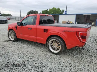 2023 Ford F-150 XL with VIN 1FTMF1C53PKF64009, listed as a Copart auction lot 58383215 with 8,655 mi miles and Salvage title. Bid and sale history available at DreamBid. Image 2.