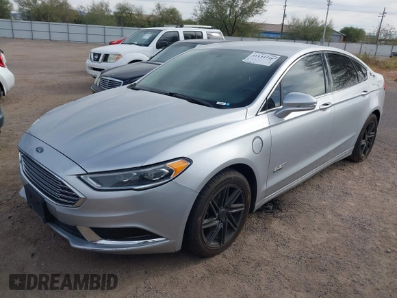 2018 Ford Fusion Energi SE with VIN 3FA6P0PU4JR123581, listed as a IAAI auction lot 41134246 with 226,813 mi miles. Bid and sale history available at carsss.com. Image 2.