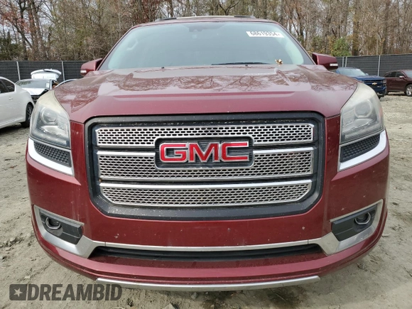 2016 GMC Acadia Denali with VIN 1GKKVTKD4GJ284205, listed as a Copart auction lot 41956675 with 0 mi miles and Non Repairable. Bid and sale history available at carsss.com. Image 5.