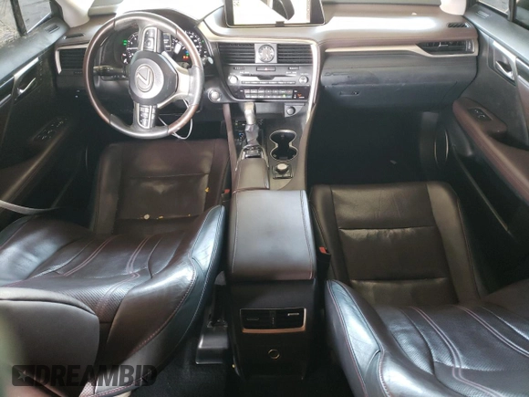 2016 Lexus RX 350 with VIN 2T2ZZMCA0GC012511, listed as a Copart auction lot 56396835 with 95,206 mi miles and Salvage title. Bid and sale history available at DreamBid. Image 8.