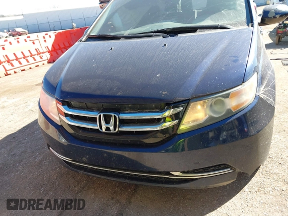 2014 Honda Odyssey EX with VIN 5FNRL5H43EB115025, listed as a IAAI auction lot 41685249 with 236,876 mi miles and . Bid and sale history available at carsss.com. Image 12.