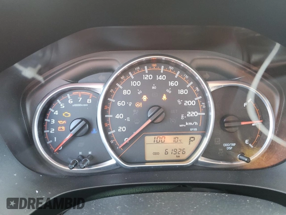 2015 Toyota Yaris L with VIN VNKKTUD38FA025170, listed as a Copart auction lot 44737375 with 61,926 mi miles and Salvage Title. Bid and sale history available at DreamBid. Image 9.