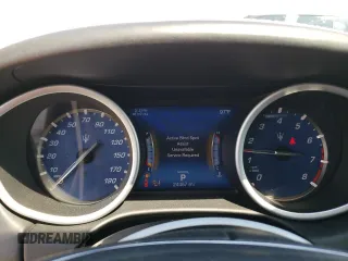 2019 Maserati Ghibli S Q4 GranLusso with VIN ZAM57YTL4K1312711, listed as a Copart auction lot 63291414 with 24,467 mi miles and Salvage Title. Bid and sale history available at carsss.com. Image 9.