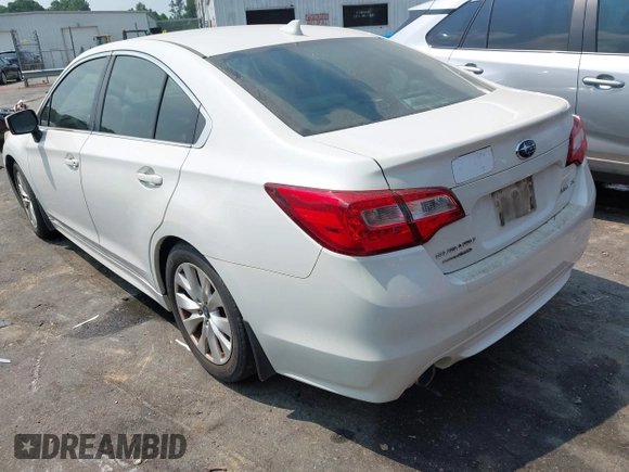 2016 Subaru Legacy Premium with VIN 4S3BNBC6XG3034591, listed as a IAAI auction lot 42681582 with Not provided miles and . Bid and sale history available at DreamBid. Image 3.
