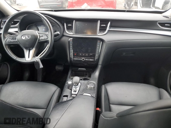 2019 Infiniti QX50 LUXE with VIN 3PCAJ5M38KF139042, listed as a Copart auction lot 41041643 with 53,668 mi miles. Bid and sale history available at carsss.com. Image 8.