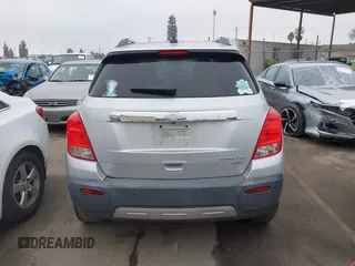 2015 Chevrolet Trax LTZ with VIN 3GNCJTSB7FL235895, listed as a IAAI auction lot 41279161 with 158,877 mi miles. Bid and sale history available at carsss.com. Image 16.
