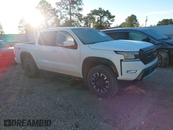 2022 Nissan Frontier SV with VIN 1N6ED1EJ6NN610123, listed as a IAAI auction lot 41261773 with 64,812 mi miles and . Bid and sale history available at DreamBid. Image 1.